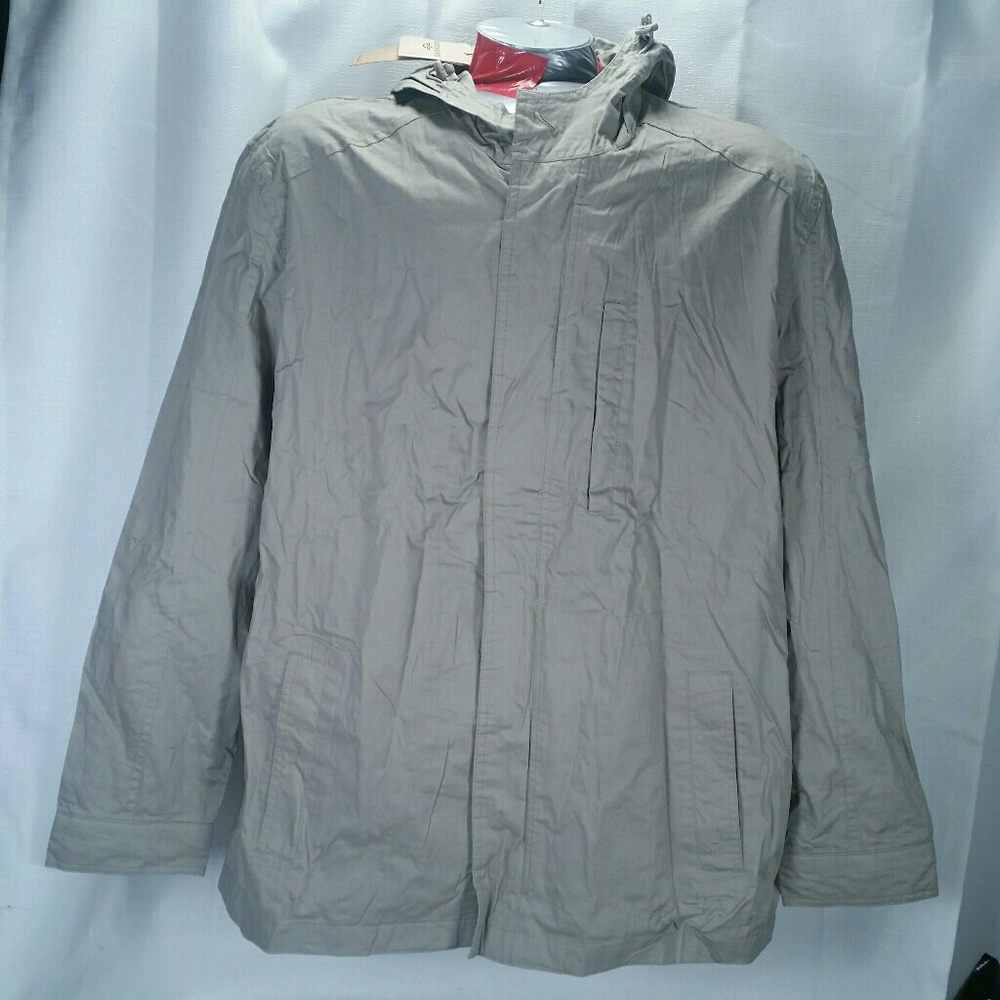 Dockers Rain Coat Jacket Parka Raincoat Khaki XXL